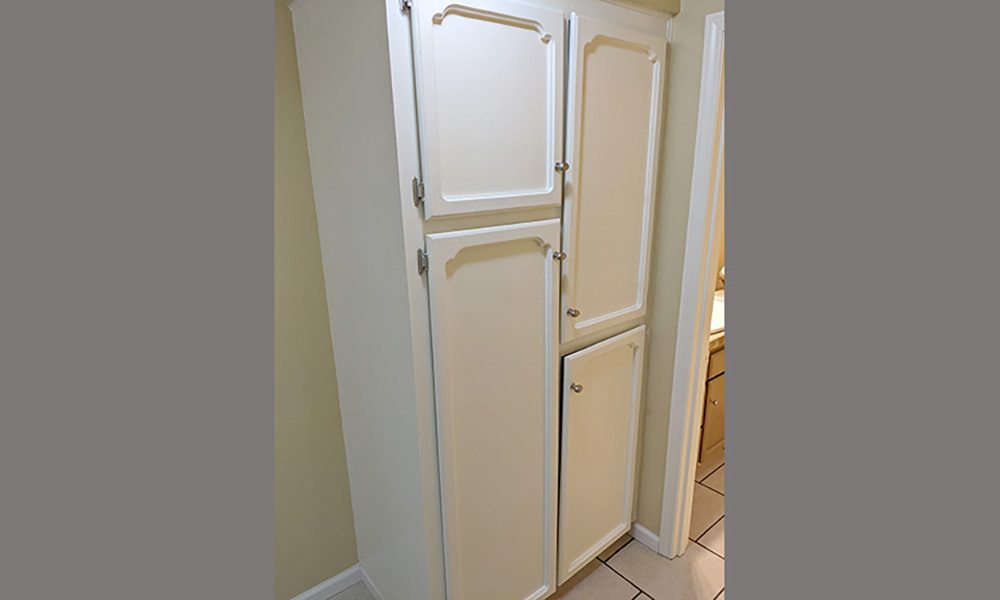 Laundry Room Storage Closet
